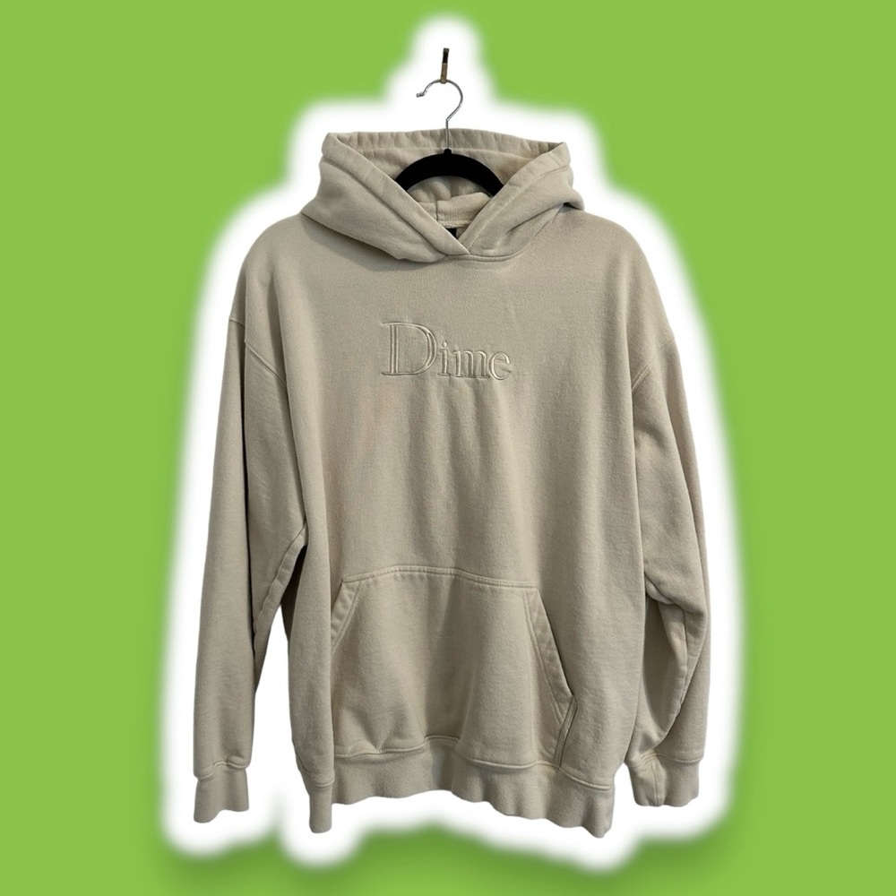 DIME Classic Logo Embroidered Hoodie
